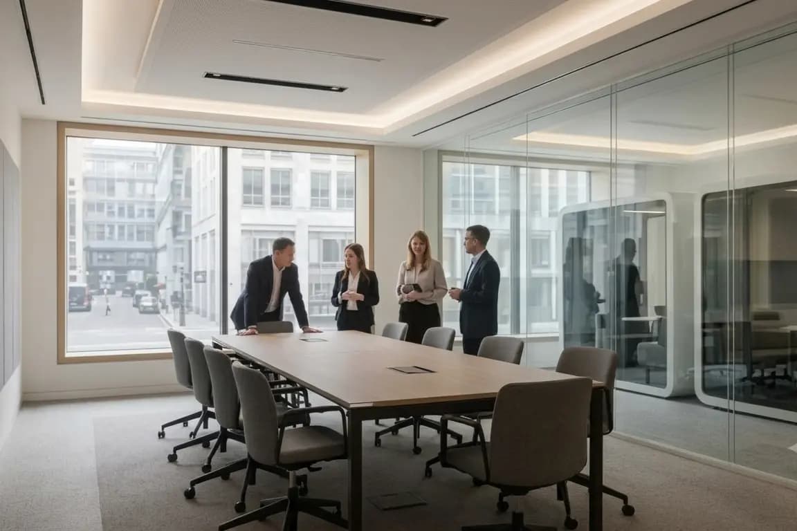 High-performance acoustic wall system fully dressed